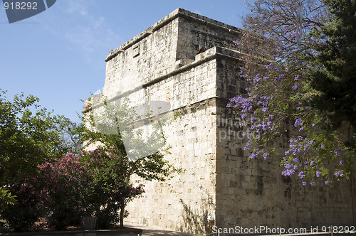 Image of hisrtoric limassol castle lemesos cyprus