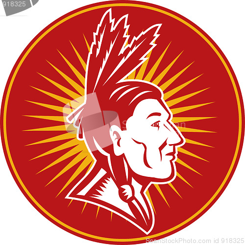 Image of native American indian chief