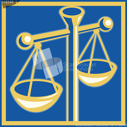 Image of scales of justice