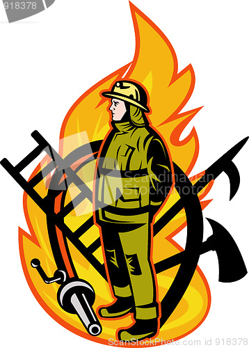 Image of Firefighter fireman