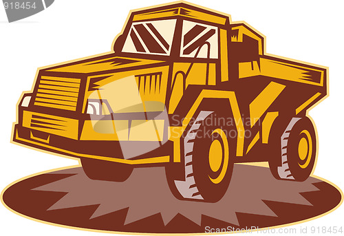 Image of Mining dump truck