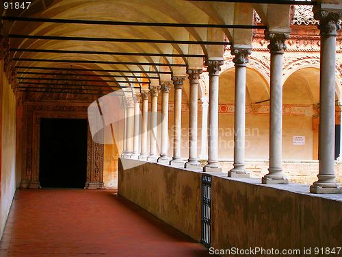 Image of The cloister, Certosa of Pavia