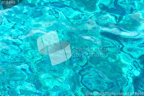 Image of Detail of water surface, abstract background