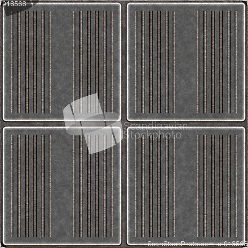 Image of Seamless Metal Tiles