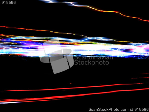 Image of Funky Light Trails Layout