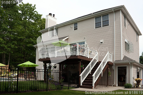 Image of Luxury Home Backyard