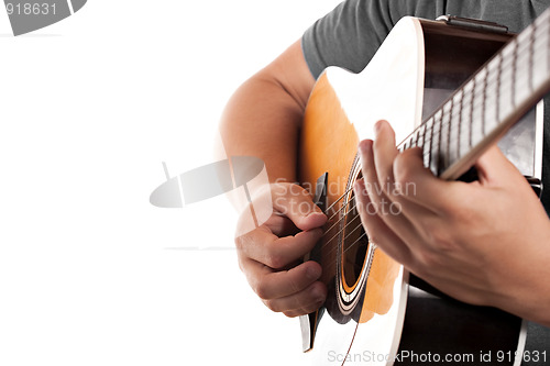Image of Electric Acoustic Guitarist