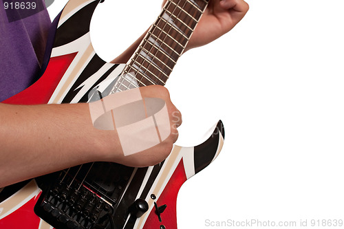 Image of Playing the Electric Guitar
