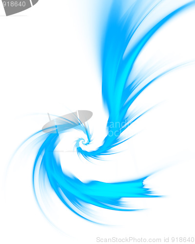 Image of Abstract Blue Wave