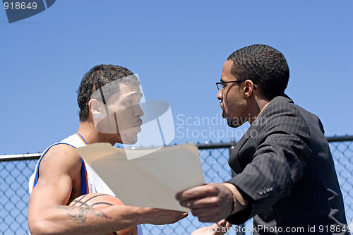 Image of Angry Basketball Coach