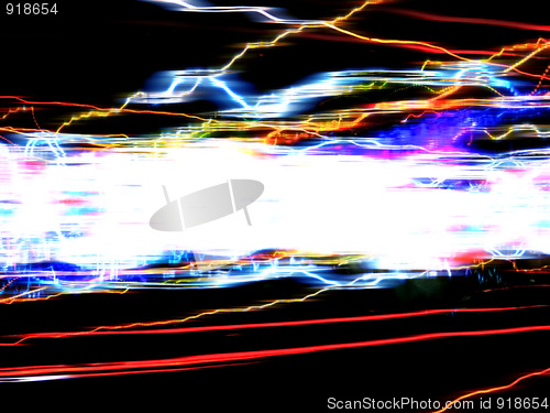 Image of Funky Light Trails Layout