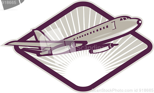 Image of Jumbo jet airliner