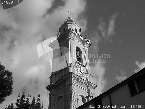 Image of italian church near genoa