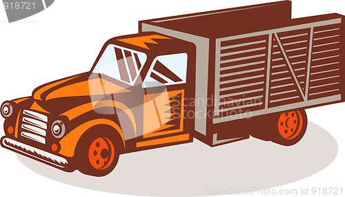 Image of Vintage delivery pick-up truck