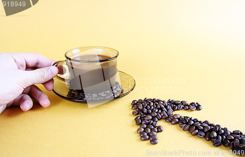 Image of Cup with coffee