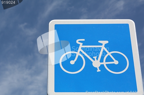 Image of Bicycle sign