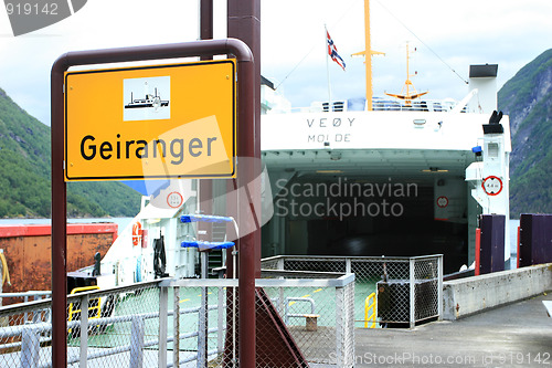 Image of Ferry to Geiranger