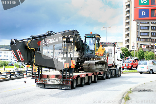 Image of Digger on move