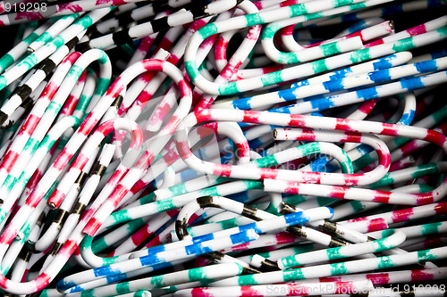 Image of Colourful paperclips