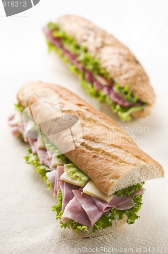 Image of Ham sandwich