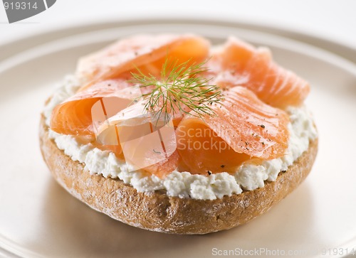 Image of Salmon sandwich
