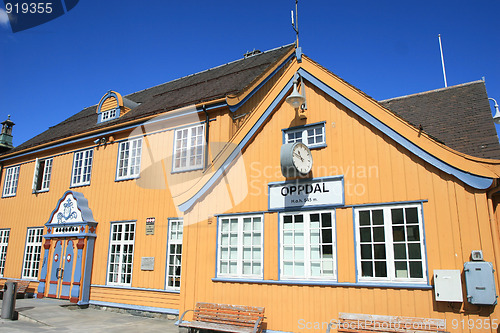 Image of Oppdal railstation