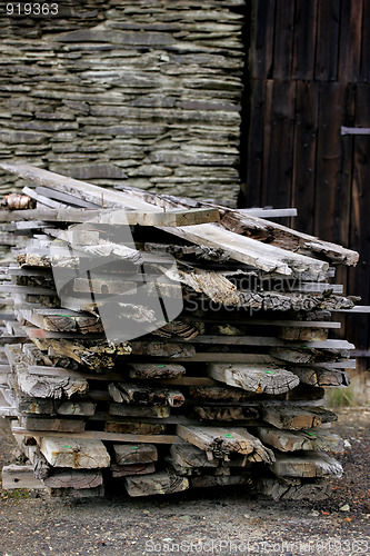 Image of Pile of wood