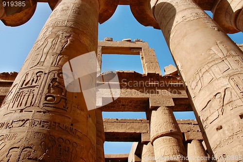 Image of The Karnak Temple in Egypt