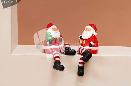 Image of Santa Clauses toys
