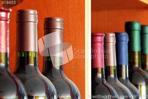 Image of Wine bottles