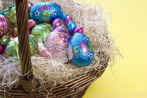 Image of Easter Eggs Basket