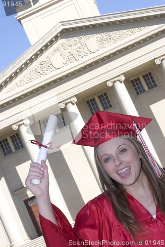 Image of Excited Graduate