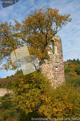 Image of tower ruin