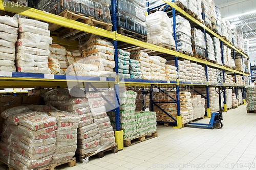 Image of warehouse stack arrangement