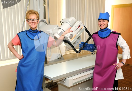 Image of medic doctor laboraty assistant