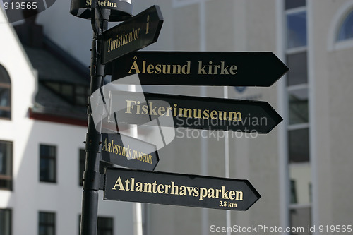 Image of Tourist sign