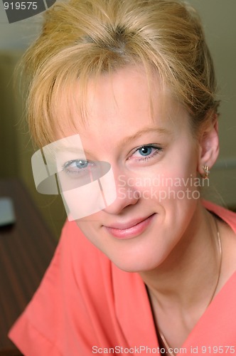 Image of female medic portrait