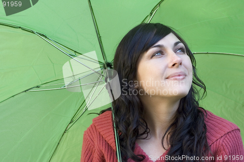 Image of Umbrella Woman