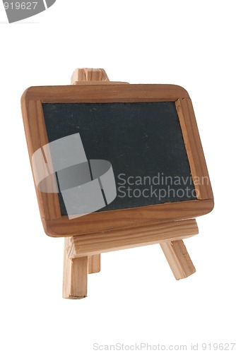 Image of Empty Chalk Board on a easel