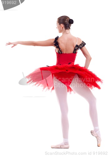 Image of ballerina posing