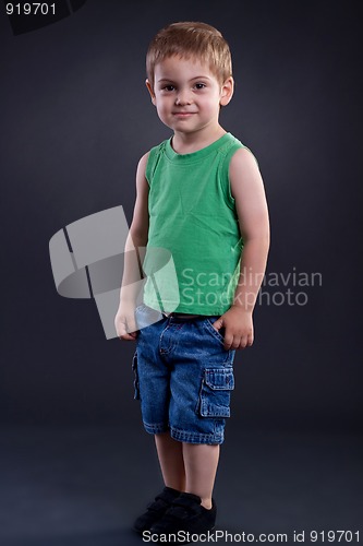 Image of Two years boy standing
