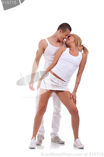 Image of Young happy couple