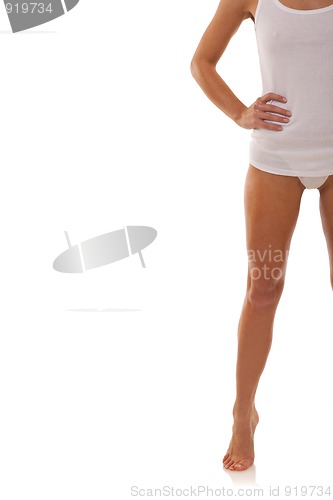 Image of part of woman body