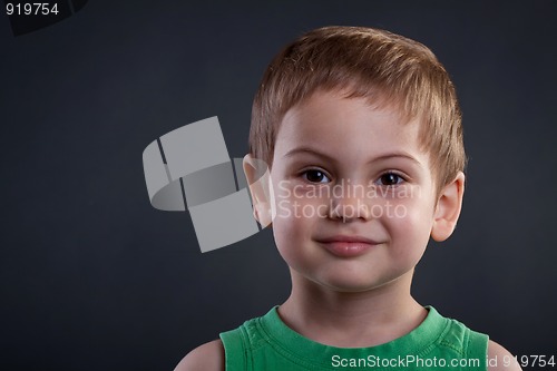 Image of adorable young boy