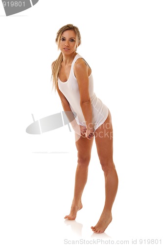 Image of woman in underwear