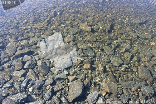 Image of Rocks under water