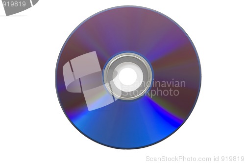 Image of blank CD or DVD