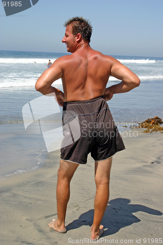 Image of Beach Man