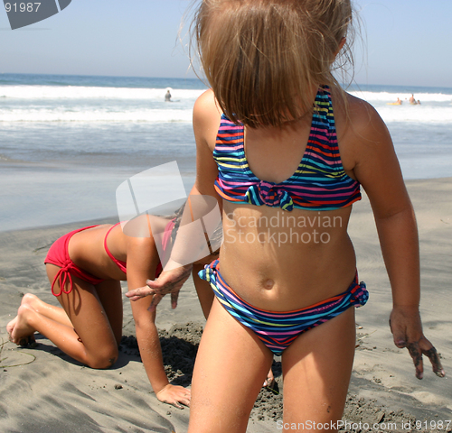 Image of Beach Children