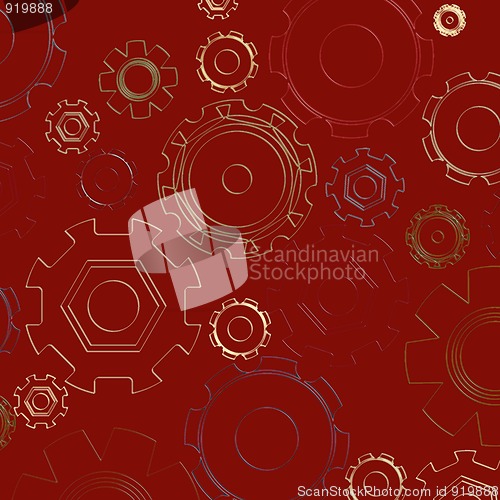 Image of Wallpaper with gears